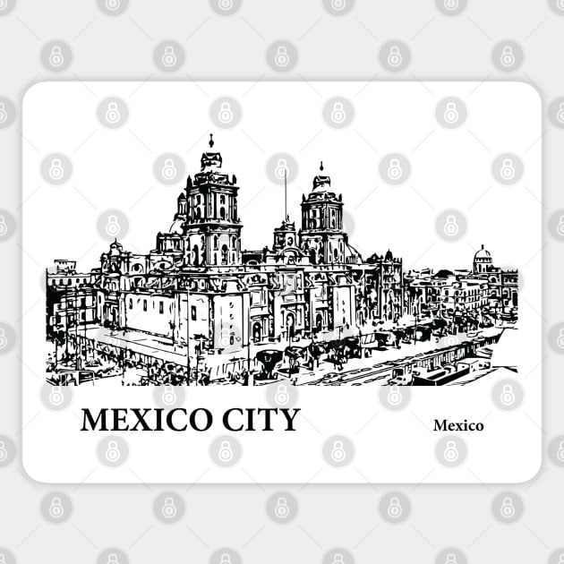 Mexico City Mexico Sticker by Lakeric